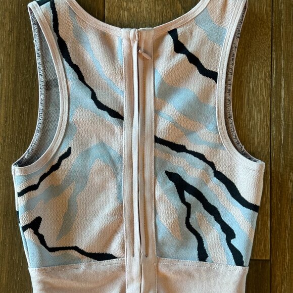 House of CB cropped corset abstract print top size XS - Picture 7 of 10